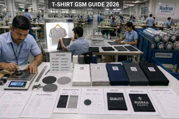 What GSM Means in T-Shirts: Complete Fabric Weight Guide for Buyers