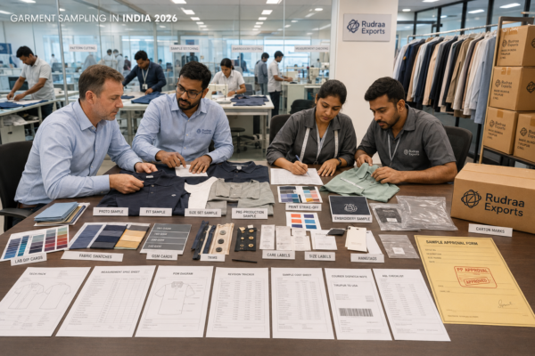 How to Get Samples from a Garment Manufacturer in India: Step-by-Step Buyer Guide