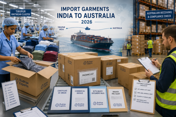 How to Import Garments from India to Australia: Duties, GST and Customs Guide 2026