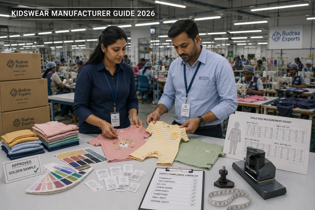 How New Kids Clothing Brands Can Find the Right Manufacturer in 2026