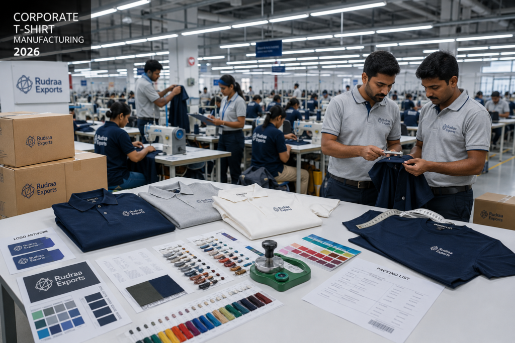 Corporate T-Shirt Manufacturing in Tirupur: 2026 Procurement Guide