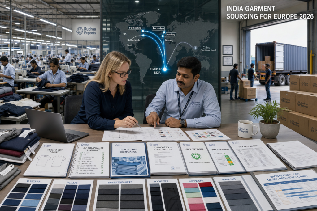 Garment Manufacturers India for European Brands: Complete Sourcing Guide 2026