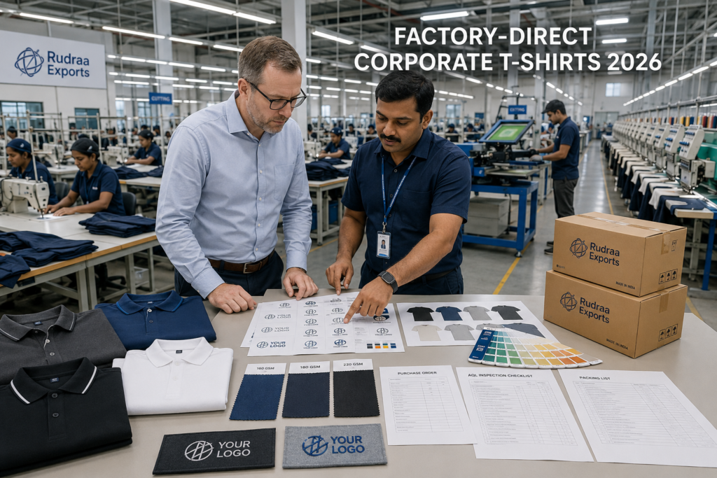 How to Source Corporate T-Shirts Directly from a Tirupur Manufacturer in 2026