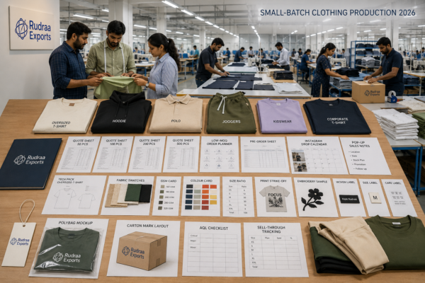 How to Launch Your Clothing Brand with Small-Batch Production: 50–200 Unit Guide