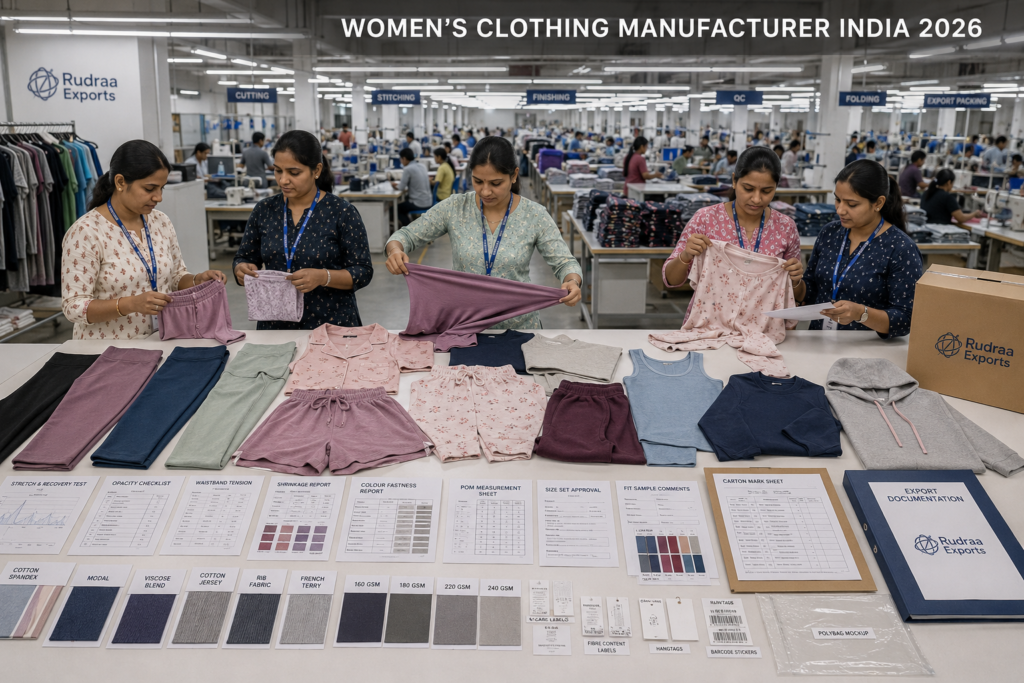 Women’s Clothing Manufacturer in India: Leggings, Nightwear and Casual Wear Sourcing Guide