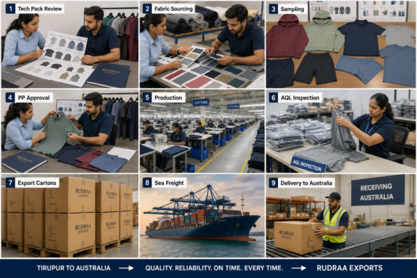 Clothing Manufacturer for Australian Brands: How to Source from India Without the Risk