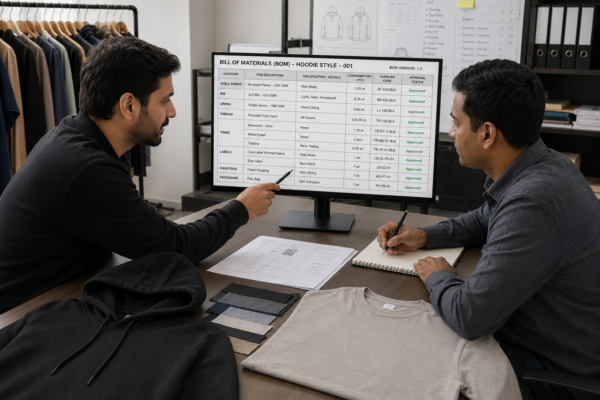 What Is a Bill of Materials in Garment Manufacturing? A Brand Owner’s Guide