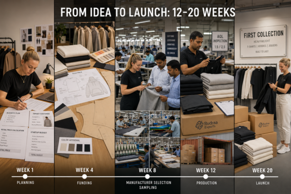 How to Start a Clothing Brand in Australia: The Correct Order and Realistic Timeline