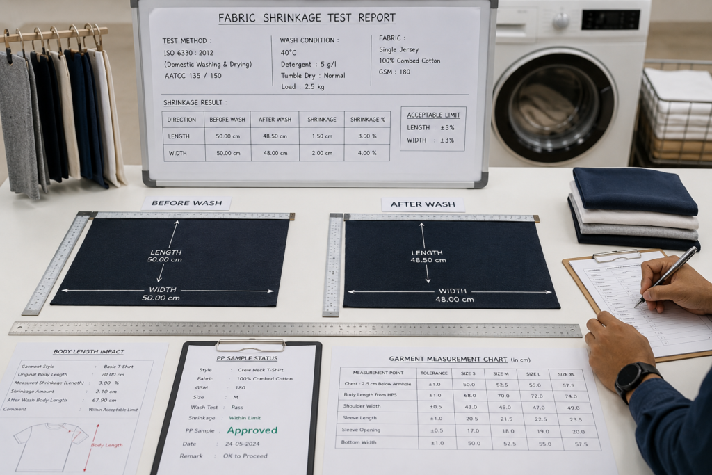 How to Read a Fabric Test Report: GSM, Shrinkage, Colourfastness and Pilling Explained