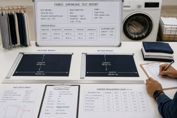 How to Read a Fabric Test Report: GSM, Shrinkage, Colourfastness and Pilling Explained