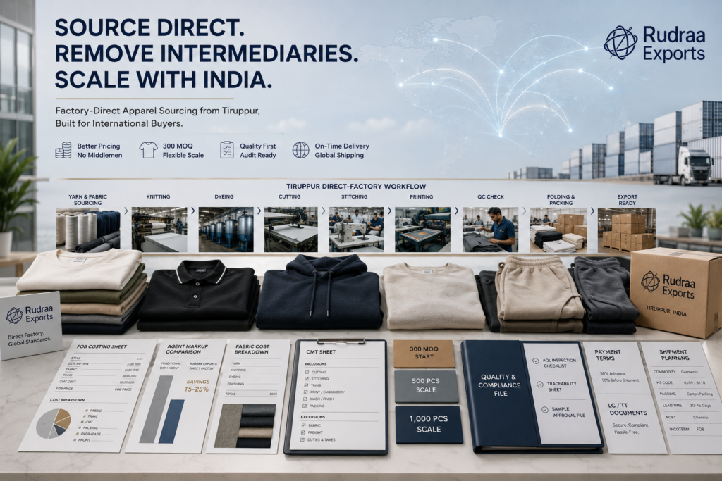 Wholesale Clothing Manufacturers in India: Source Direct and Remove Intermediaries