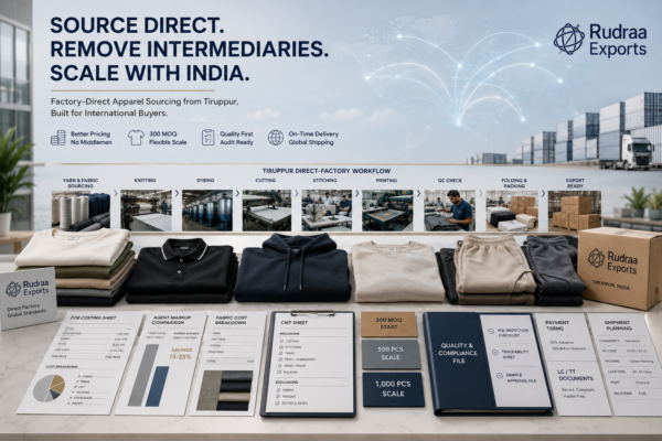 Wholesale Clothing Manufacturers in India: Source Direct and Remove Intermediaries
